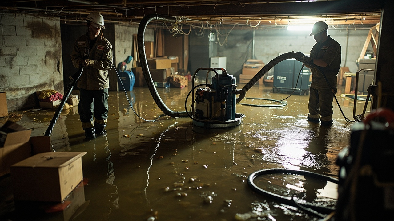 How We Restore Flooded Basements the Right Way