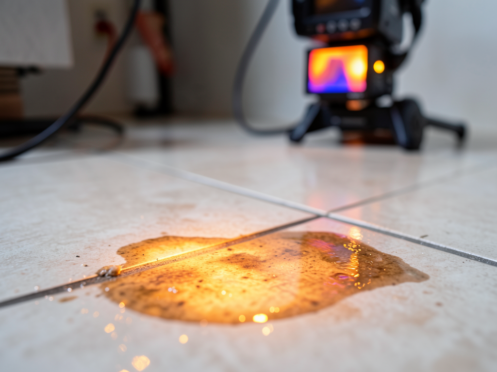 Dealing with a hidden slab leak under your Gahanna ranch home foundation