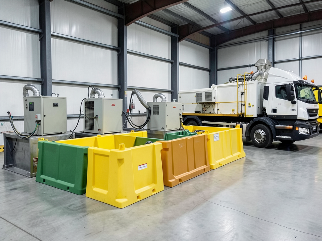 Heavy duty sewage and flood sanitization for indus