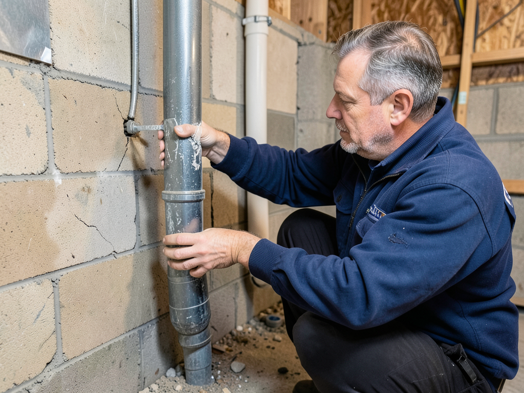 How a malfunctioning radon mitigation system can hide moisture problems in Westerville basements