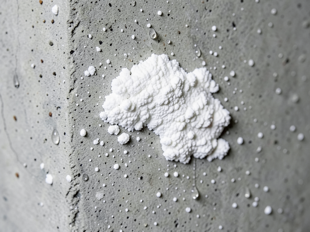 Is that white stuff on your basement walls mold or