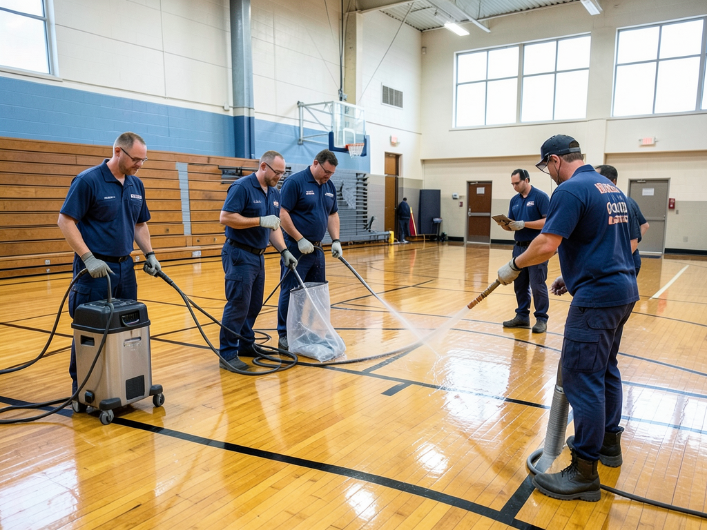 Water damage protocols for daycare centers and pri